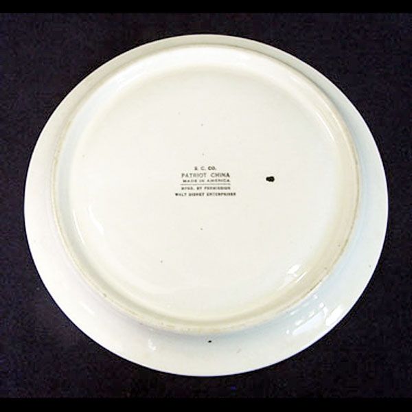 Disney 3 Pigs 1930s Divided Childs Feeding Plate Clearance #5
