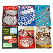 Crochet Pattern Booklets Lot of 6 1940s -1950s