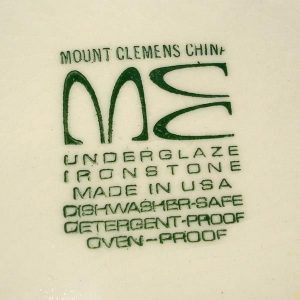 1972 Retro Seasons Theme Calendar Plate Mount Clemens Clearance #3