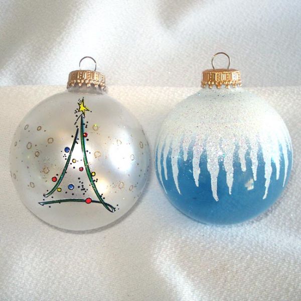 Nine Boxes Glass Christmas Ornaments Circa 1980 Clearance #10