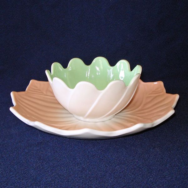 Anchor Hocking Leaf and Blossom Dessert Set Clearance #2
