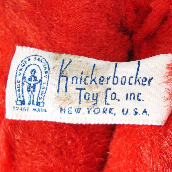1955 Knickerbocker Stuffed Plush Baby Santa Claus Doll Christmas #5