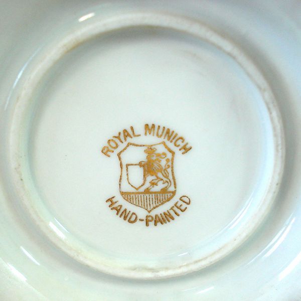 Bavarian Royal Munich Hand Painted Poppies Chocolate Pot Clearance #8
