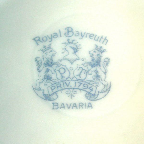 Royal Bayreuth Jack Horner Nursery Rhyme Baby Child Feeding Dish Clearance #3