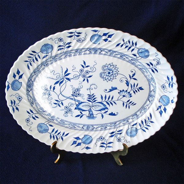 Blue Fjord Wood & Sons England Ironstone Serving Platter