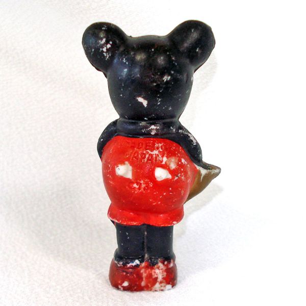 Bisque Mickey Mouse 1930s Toy Figurine Clearance #2