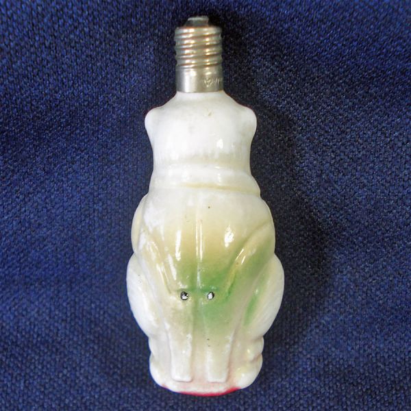 Cat With Mandolin Figural Christmas Light Bulb #2