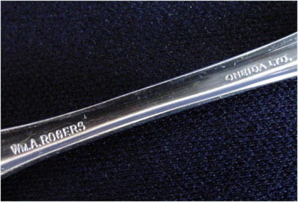 Chalice Oneida Rogers Silverplate Meat Fork and Tablespoon Clearance #3