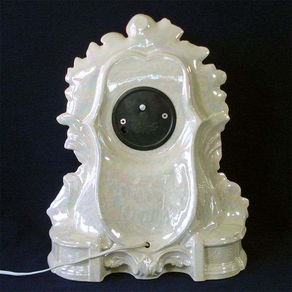 Ceramic Cherubs Clock Newell Studios 1967 #2