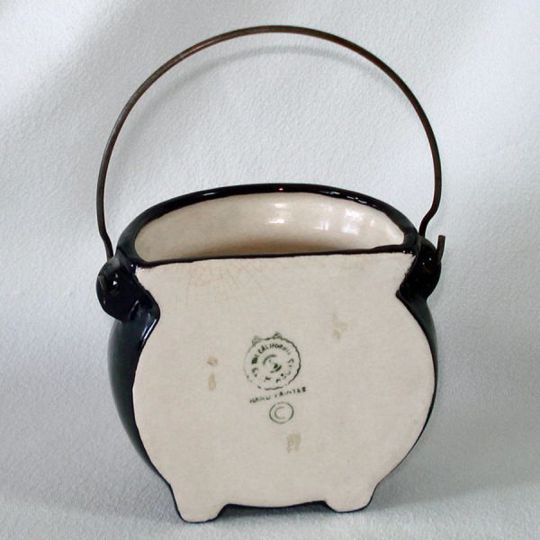 California Cleminsons Kitchen Kettle Pottery Wall Pocket Clearance #3