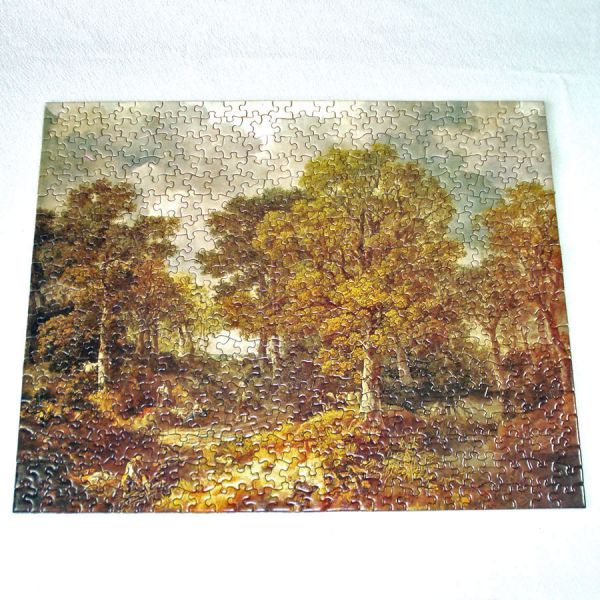 Cornard Wood Gainsborough Fine Art Painting Springbok Puzzle #3