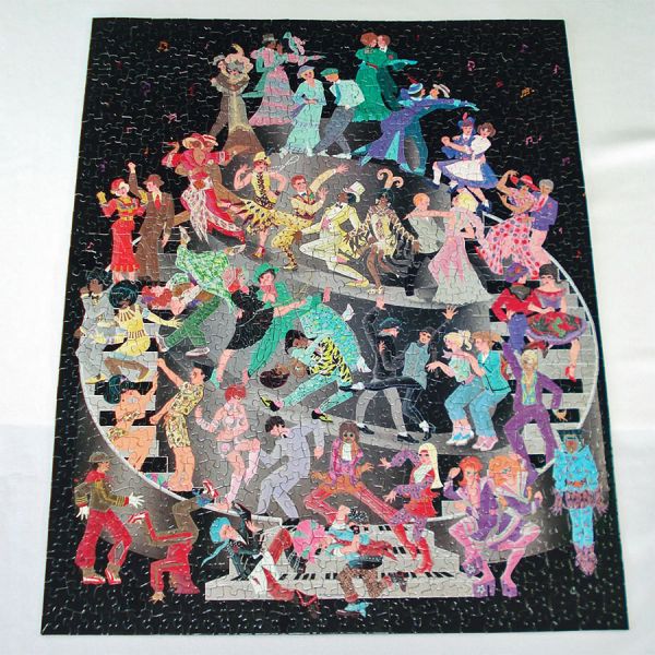 Dancing Is A Ball 1986 Complete Springbok Jigsaw Puzzle #2