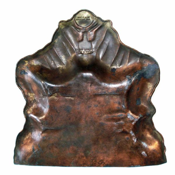 Antique 1910 Bronze Crumb Tray Souvenir of Washington DC #2