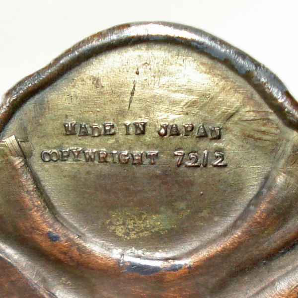 Antique 1910 Bronze Crumb Tray Souvenir of Washington DC #3