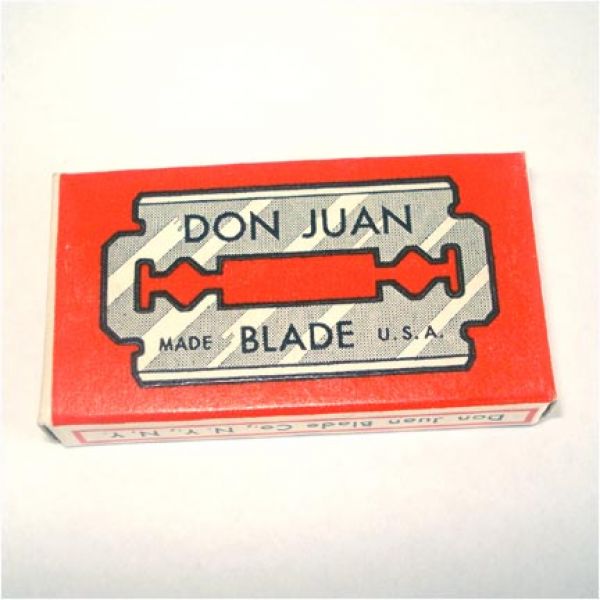 3 Boxes Don Juan Razor Blades Mint Unused 1940s Clearance #2