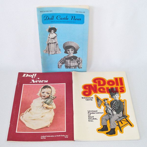 Doll World and Doll News Magazines 9 Issues 1970s Clearance #4