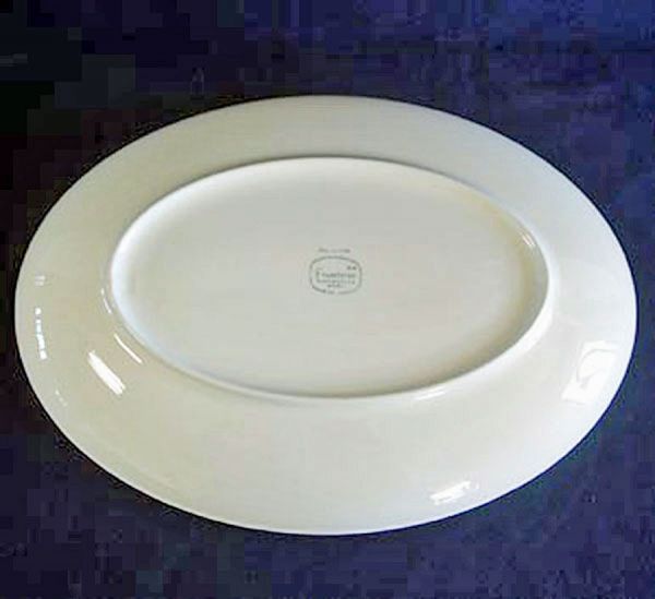 Franciscan China Pink-A-Dilly Oval Serving Platter Clearance #2