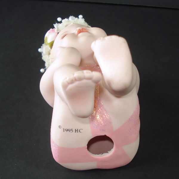 Bisque Porcelain Baby Girl Figurine Hamilton Collection Clearance #5