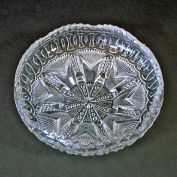 Higbee Yoke and Circle EAPG 8 Inch Bowl