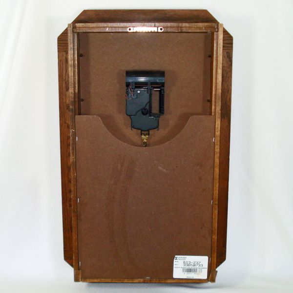 Howard Miller Westminster Chime Wood Wall Clock 613-237 #2