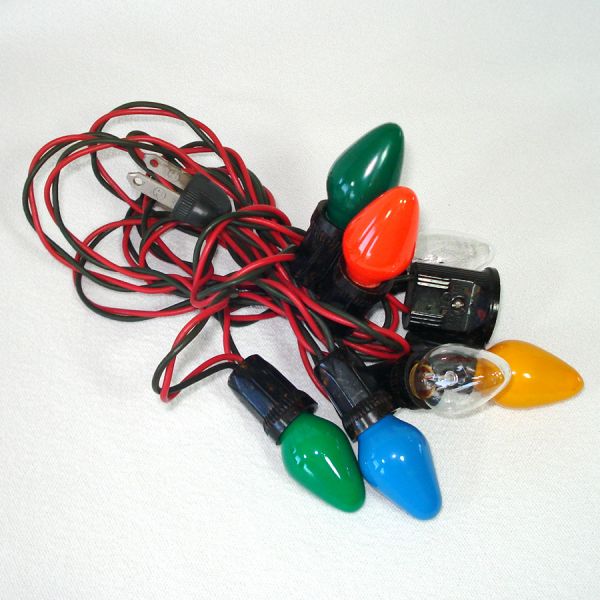 Big Red Christmas Bell Covers With Light String #5