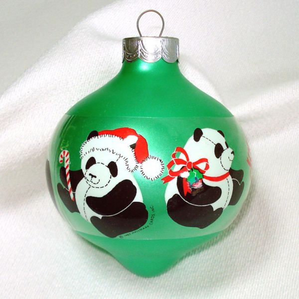 Hallmark 1985 Babysitter Glass Christmas Ornament in Box Clearance #4