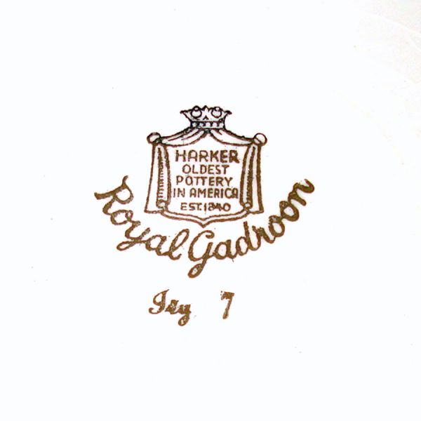 Harker Royal Gadroon Ivy 4 Dinner Plates Clearance #4