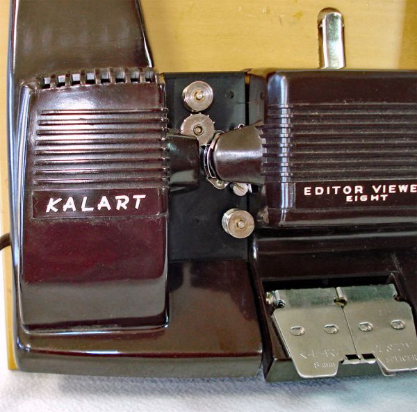 Kalart 1950s Bakelite 8mm Film Editor Viewer #3