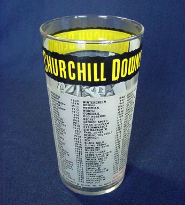 1975 Kentucky Derby Glass Mint Clearance #2