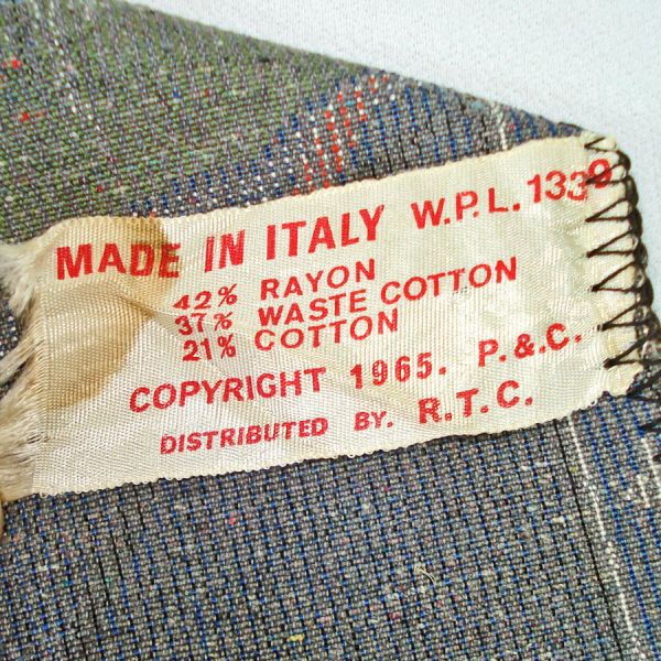 President John F Kennedy 1965 Italian Wall Tapestry #5