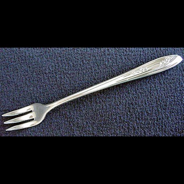 Lady Fair Rogers Silverplate Cold Meat, Seafood Forks Clearance #3