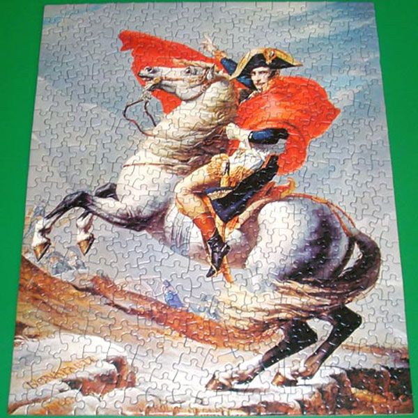 Crossing of Mt. Saint-Bernard Springbok 1972 Fine Art Jigsaw Puzzle #2