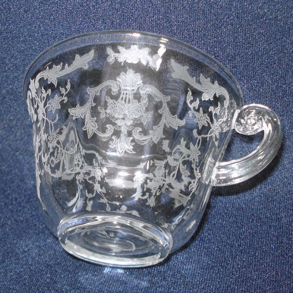 Fostoria Navarre Crystal Cups, Set of 7 #2