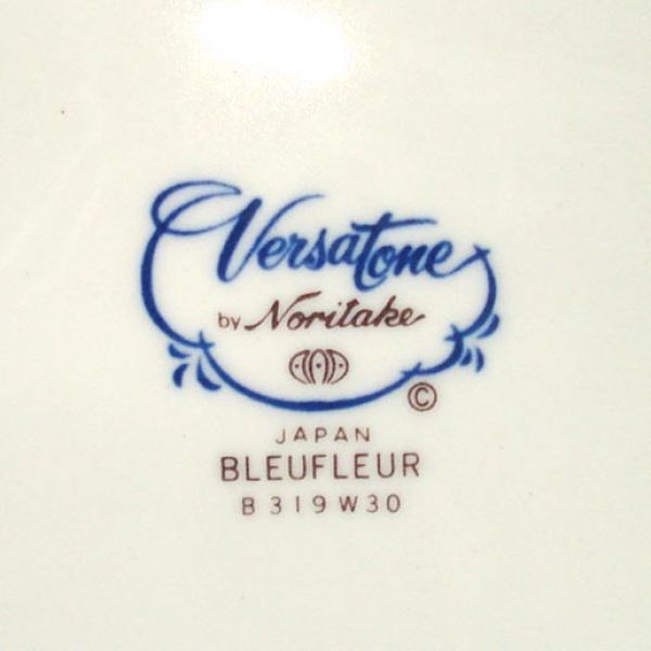 Noritake Bleufleur Oval Serving Platter Clearance #2