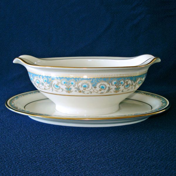 Noritake Moonlight Gravy Boat Formal Dinnerware Clearance