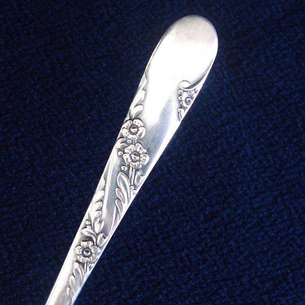 Bridal Wreath Oneida Tudor Plate Silverplated Pie Dessert Server Clearance #2