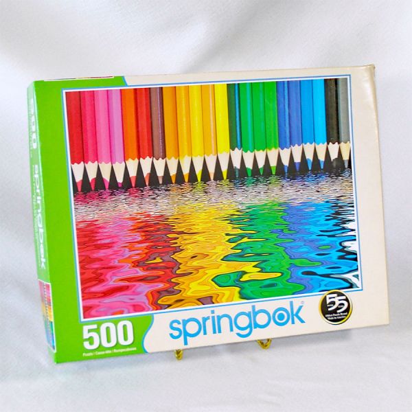 Pencil Pushers Springbok Jigsaw Puzzle Complete