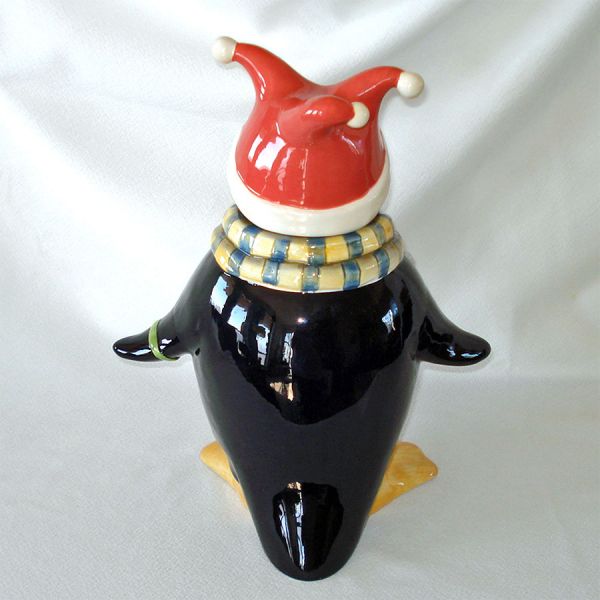 Oneida Penguin Ceramic Cookie Jar #3