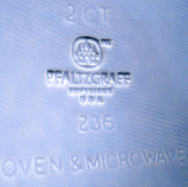 Pfaltzgraff Essence Blue 2 Quart Baking Dish Clearance #3