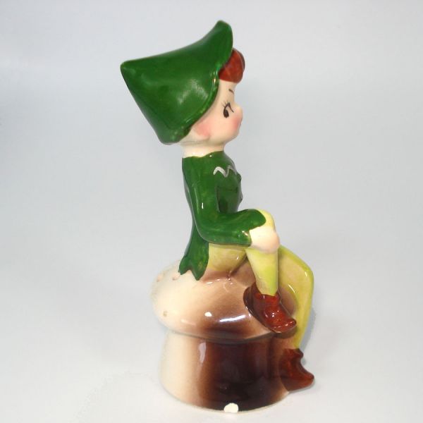 Enesco Kitchen Pixie Salt Pepper Shakers, Candle Holder #3