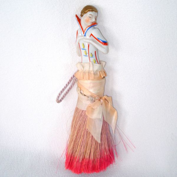 Deco Flapper Half Doll Clothing Brush #4