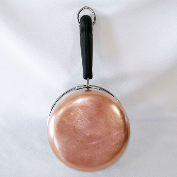 Revere Ware Copper Clad Stainless Steel 1 Quart Covered Saucepan #4