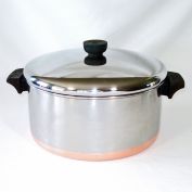 Revere Ware Copper Bottom 6 Quart Dutch Oven Stock Pot