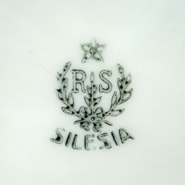 RS Silesia Schlegelmilch Lily of the Valley Sugar Bowl Clearance #4