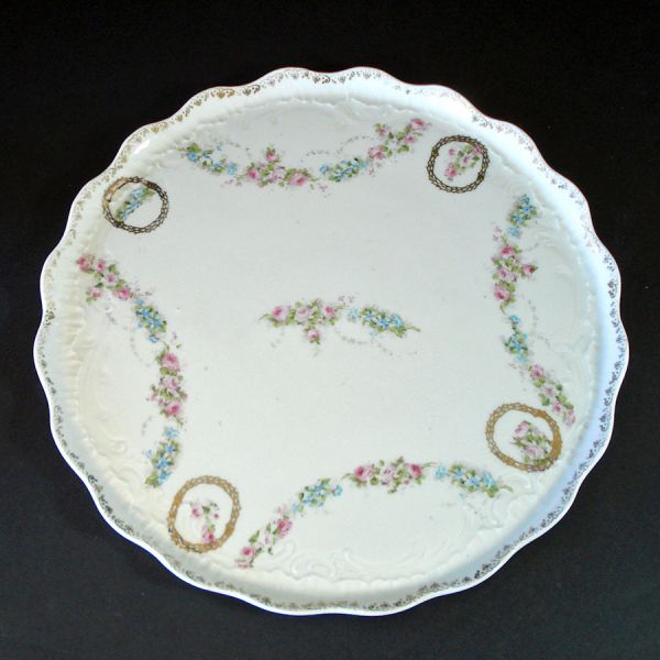 ES Germany Demitasse Cups, Saucers, Tray Set #2