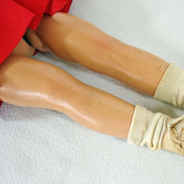1940s Composition 18 Inch Walker Doll Clearance #6