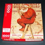 Mapping His Course Springbok Christmas Santa Jigsaw Puzzle