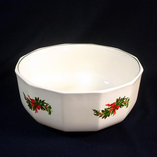 Pfaltzgraff Christmas Heritage Big Salad Serving Bowl Clearance #3