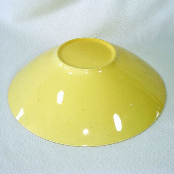 Mid Century Speckled Yellow Dinnerware Serving Bowl Clearance #4